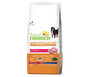 NT Sens. No Gluten Adult Medium-Maxi Rabbit 12kg - със заешко